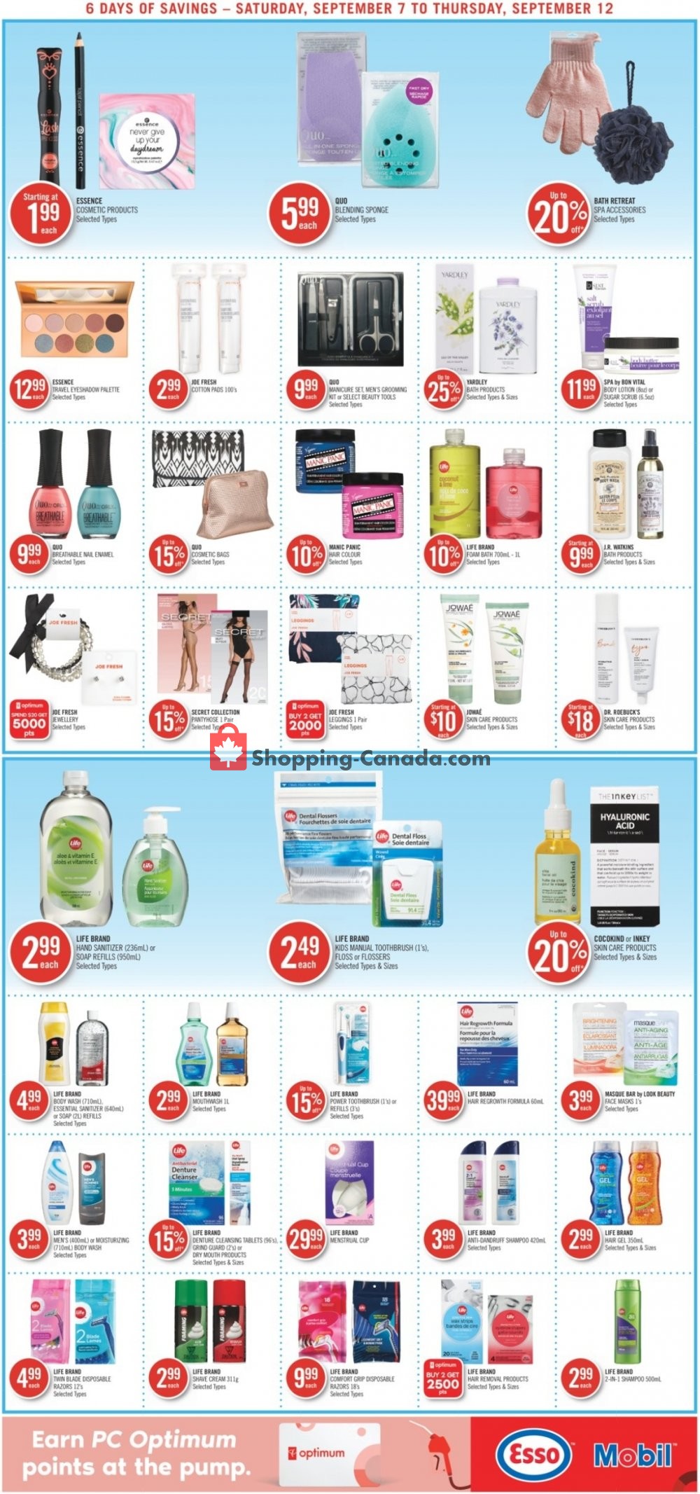 Shoppers Drug Mart flyer from Saturday September 7, 2019 to Thursday September 12, 2019 - page 16