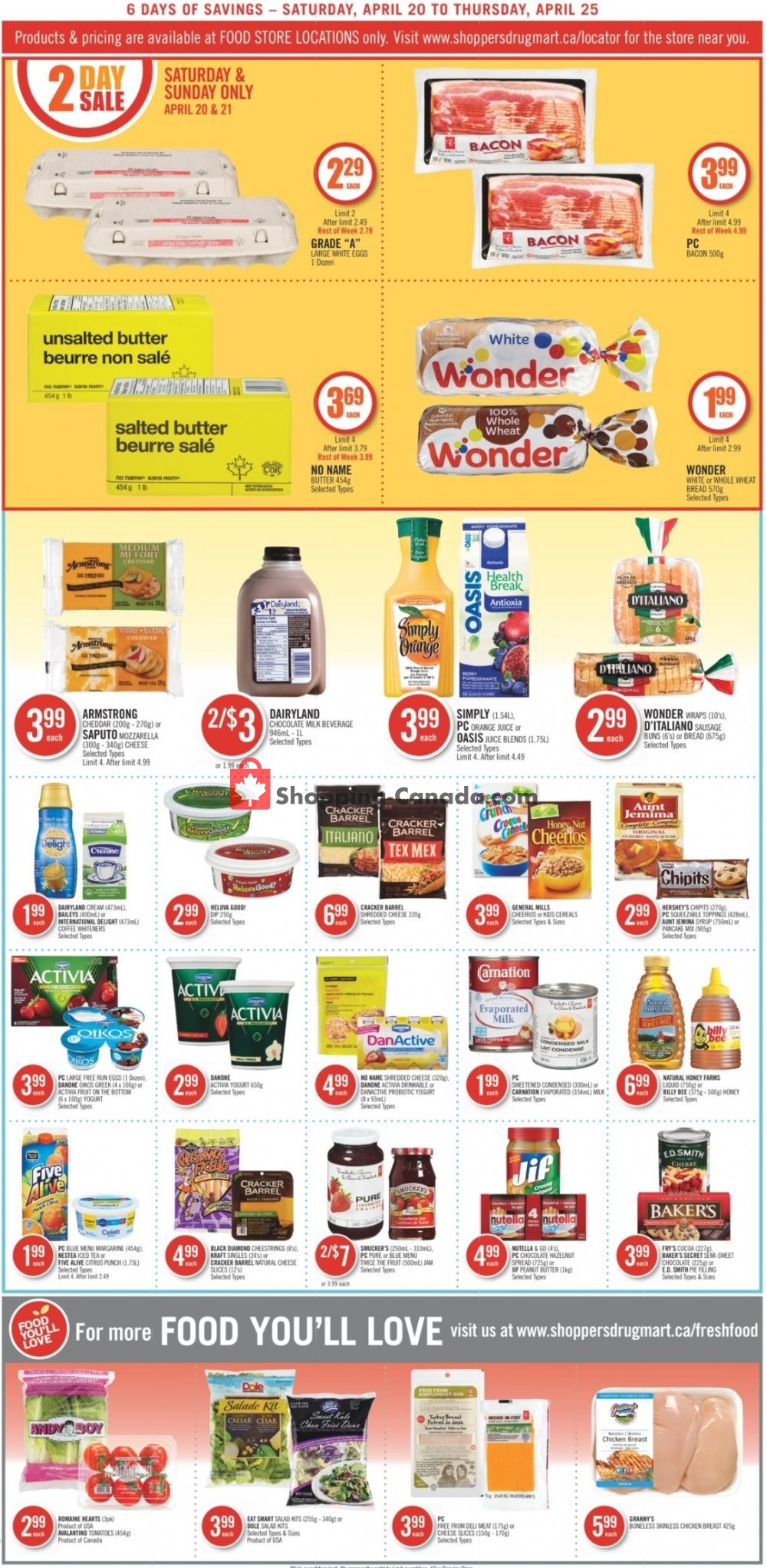 Shoppers Drug Mart flyer from Saturday April 20, 2019 to Thursday April 25, 2019 - page 7