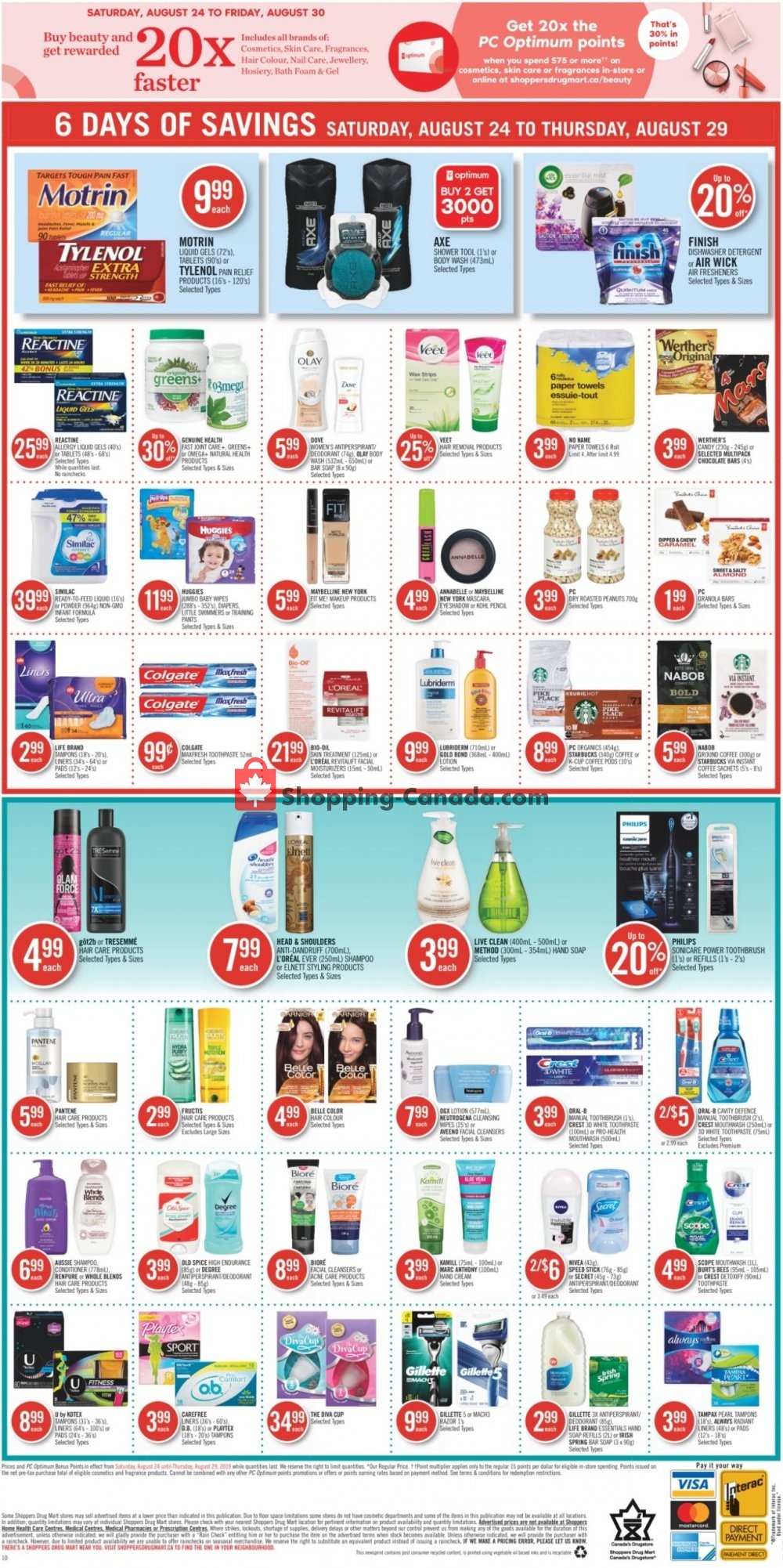 Shoppers Drug Mart flyer from Saturday August 24, 2019 to Thursday August 29, 2019 - page 19