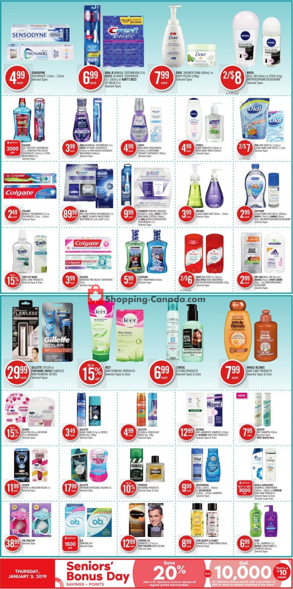 Shoppers Drug Mart flyer from Saturday December 29, 2018 to Friday January 4, 2019 - page 14