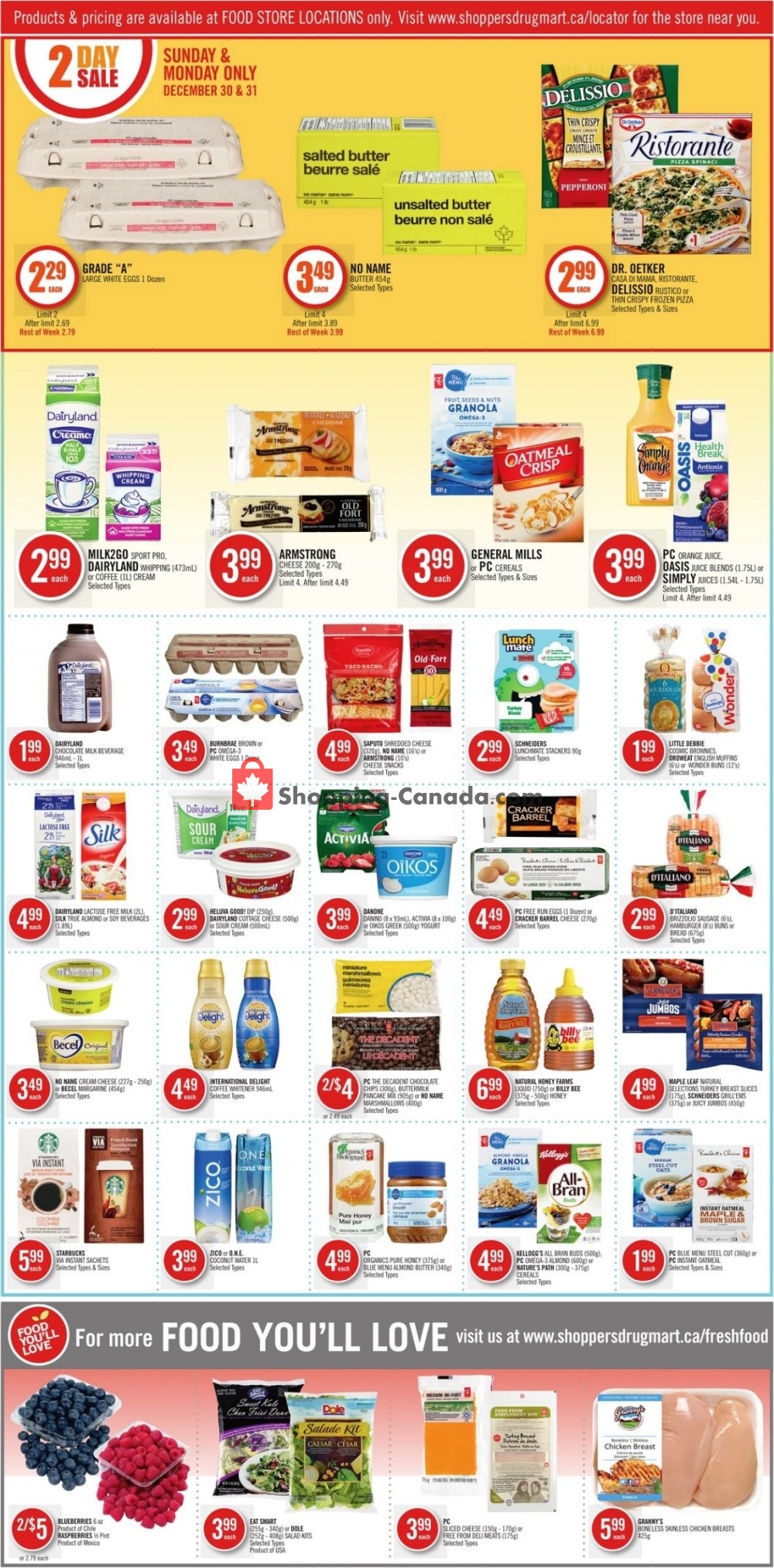 Shoppers Drug Mart flyer from Saturday December 29, 2018 to Friday January 4, 2019 - page 7