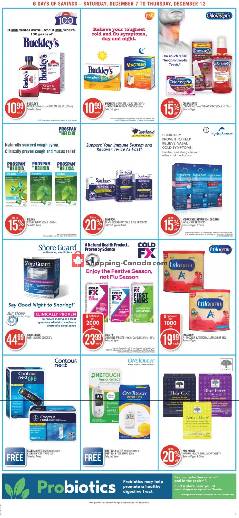 Shoppers Drug Mart flyer from Saturday December 7, 2019 to Thursday December 12, 2019 - page 12