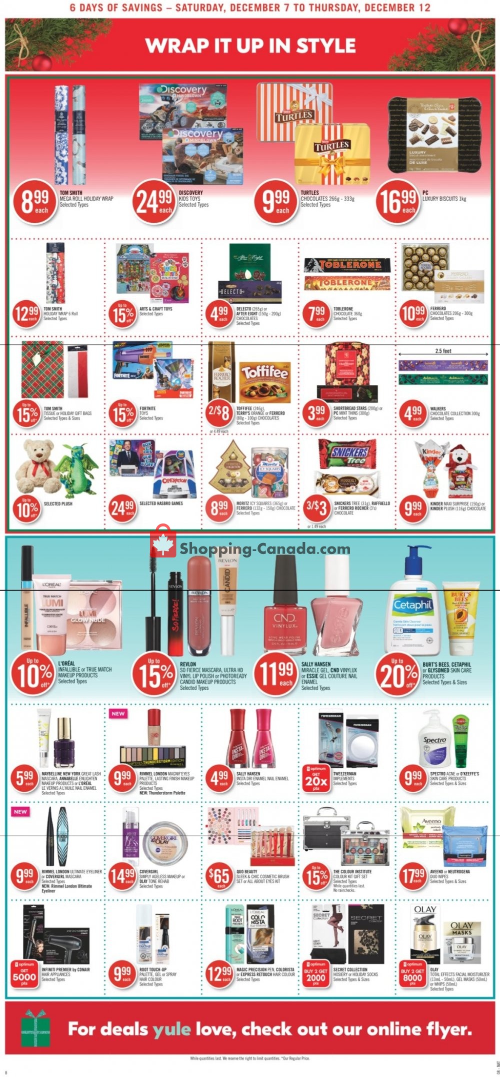 Shoppers Drug Mart flyer from Saturday December 7, 2019 to Thursday December 12, 2019 - page 15