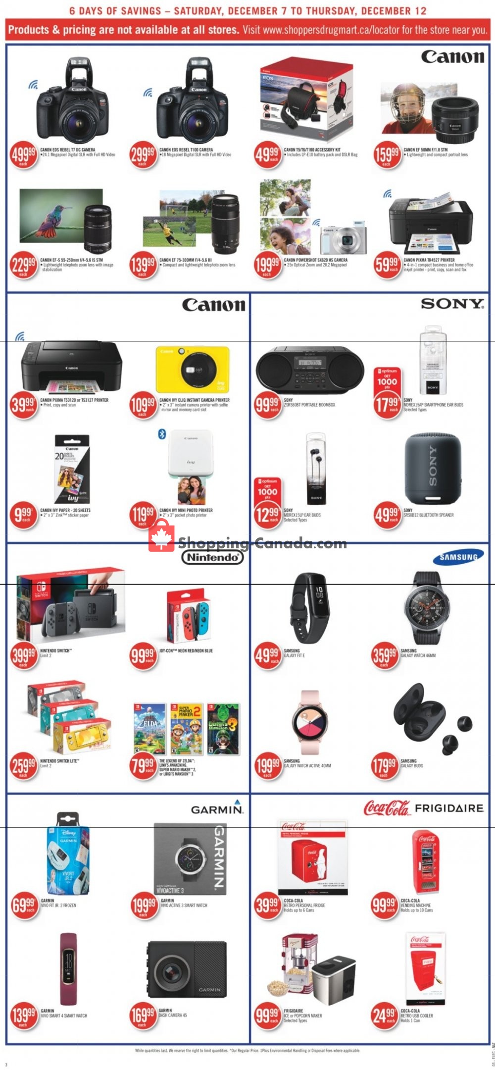 Shoppers Drug Mart flyer from Saturday December 7, 2019 to Thursday December 12, 2019 - page 18