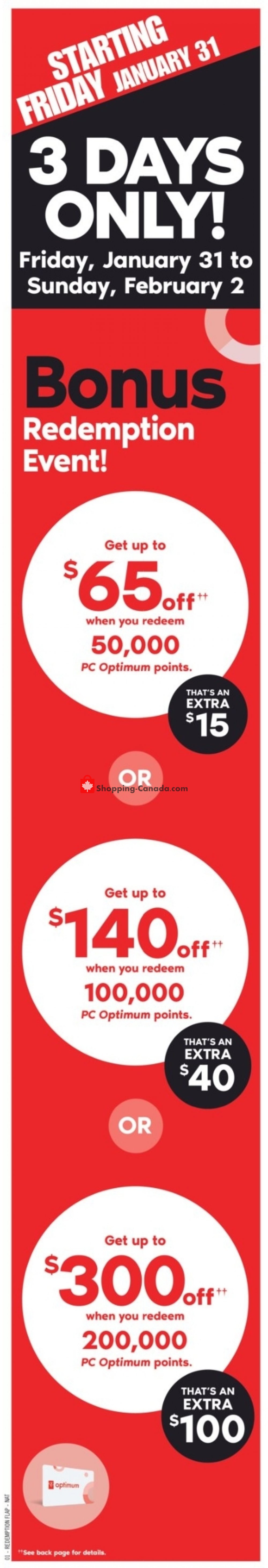 Shoppers Drug Mart flyer from Saturday February 1, 2020 to Friday February 7, 2020 - page 1