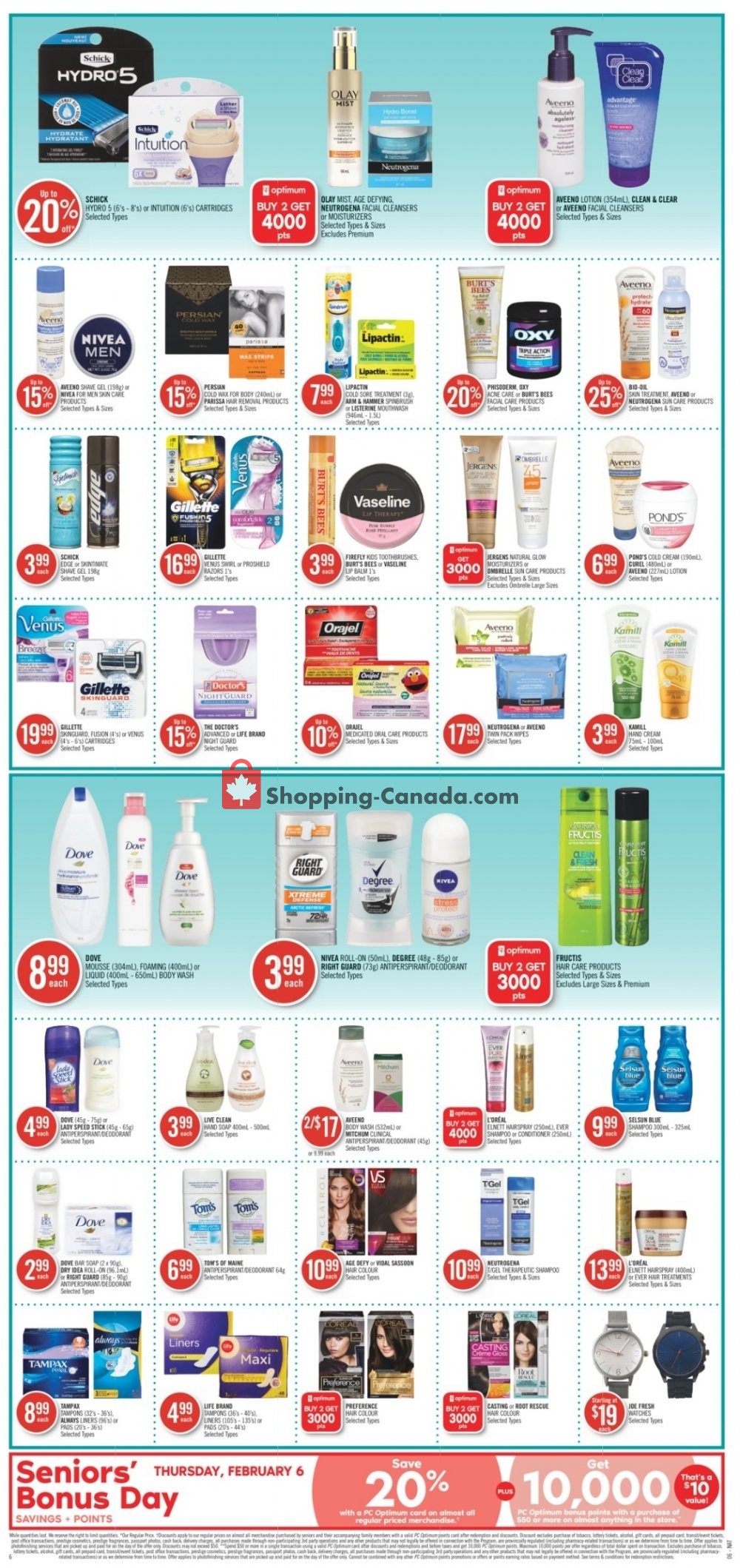 Shoppers Drug Mart flyer from Saturday February 1, 2020 to Friday February 7, 2020 - page 12