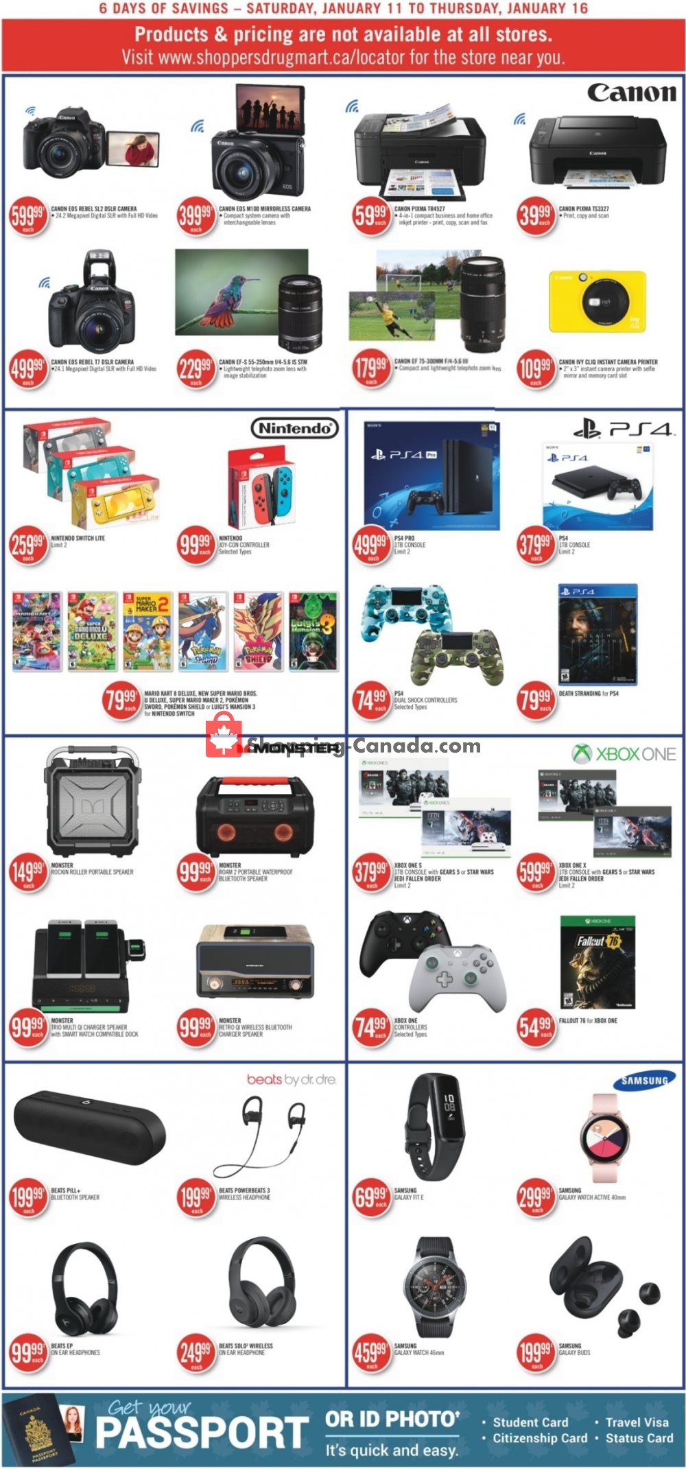 Shoppers Drug Mart flyer from Saturday January 11, 2020 to Thursday January 16, 2020 - page 10