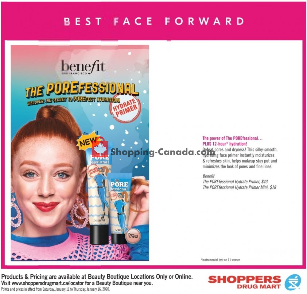 Shoppers Drug Mart flyer from Saturday January 11, 2020 to Thursday January 16, 2020 - page 14