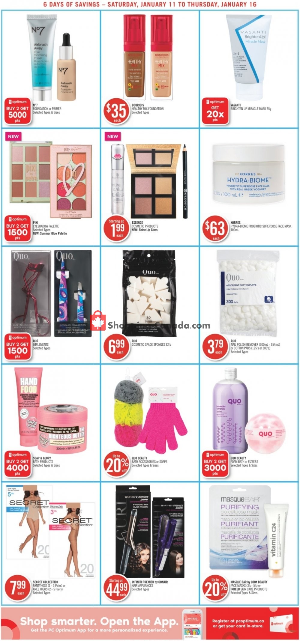 Shoppers Drug Mart flyer from Saturday January 11, 2020 to Thursday January 16, 2020 - page 18