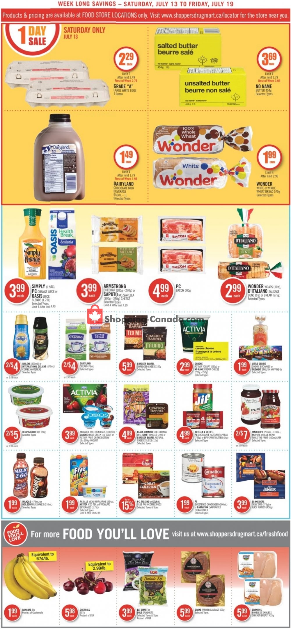 Shoppers Drug Mart flyer from Saturday July 13, 2019 to Friday July 19, 2019 - page 7