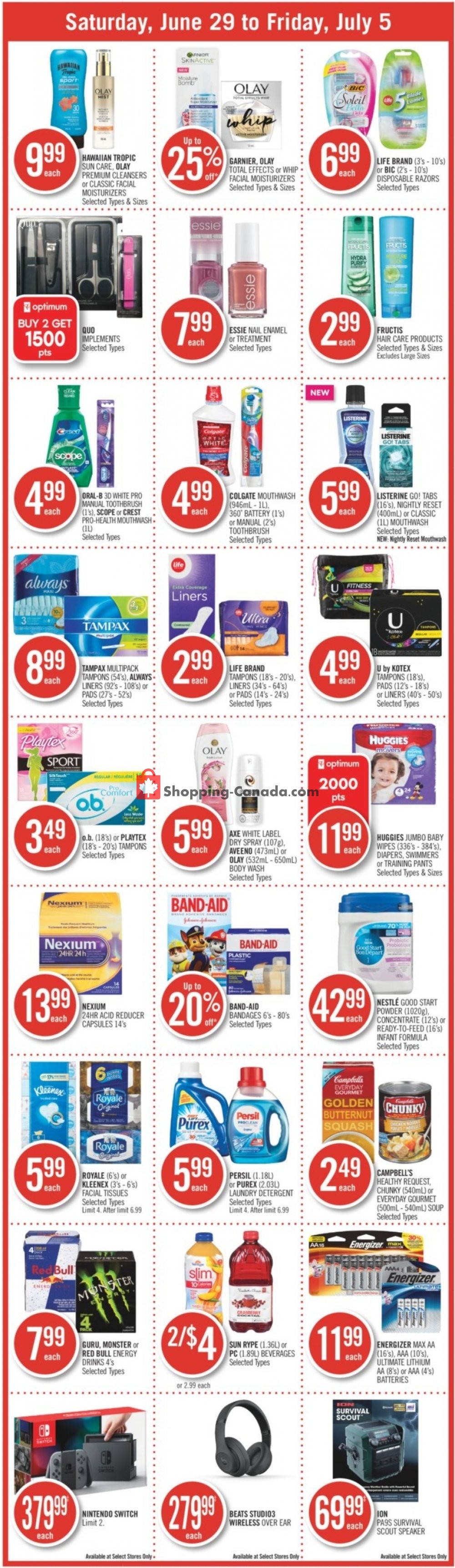 Shoppers Drug Mart flyer from Saturday June 29, 2019 to Friday July 5, 2019 - page 2