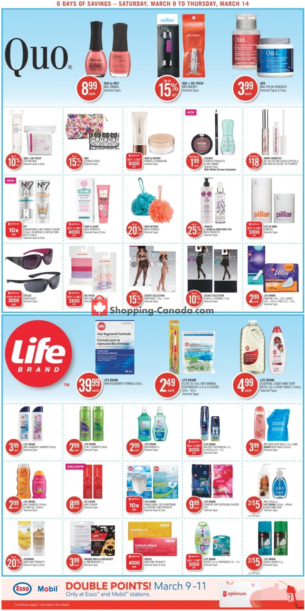 Shoppers Drug Mart flyer from Saturday March 9, 2019 to Thursday March 14, 2019 - page 16