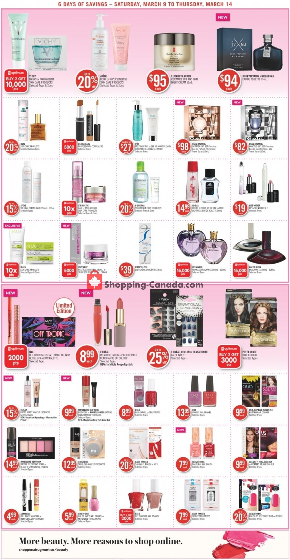 Shoppers Drug Mart flyer from Saturday March 9, 2019 to Thursday March 14, 2019 - page 18