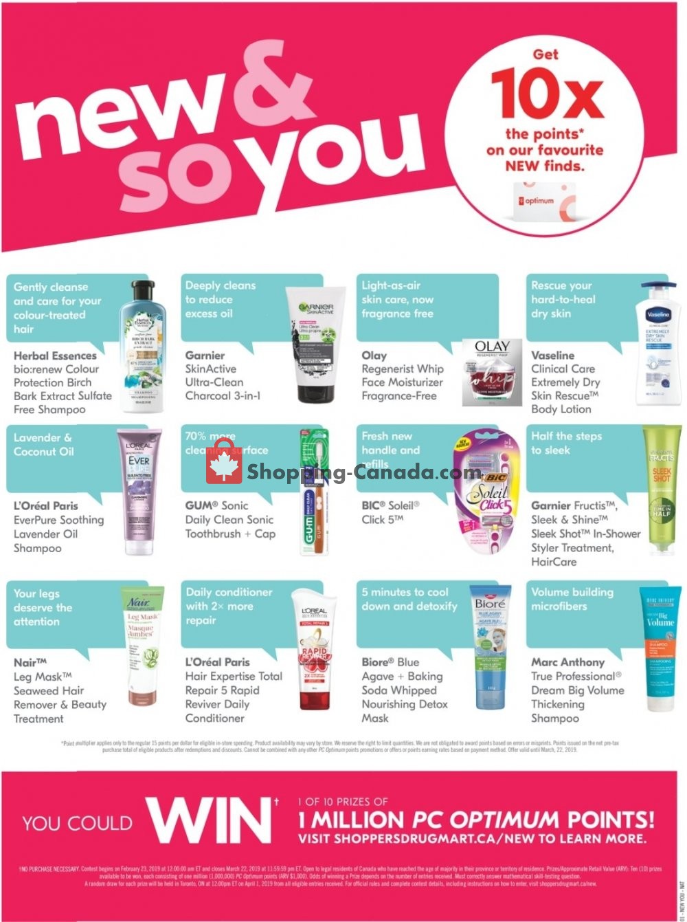 Shoppers Drug Mart flyer from Saturday March 9, 2019 to Thursday March 14, 2019 - page 19