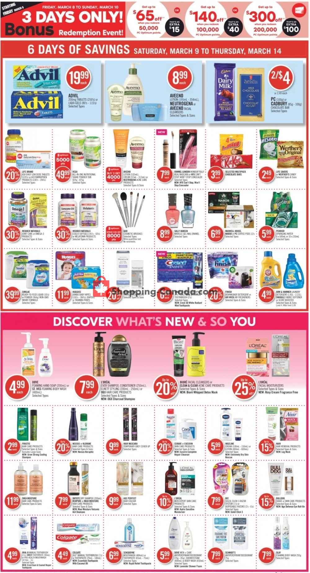 Shoppers Drug Mart flyer from Saturday March 9, 2019 to Thursday March 14, 2019 - page 20