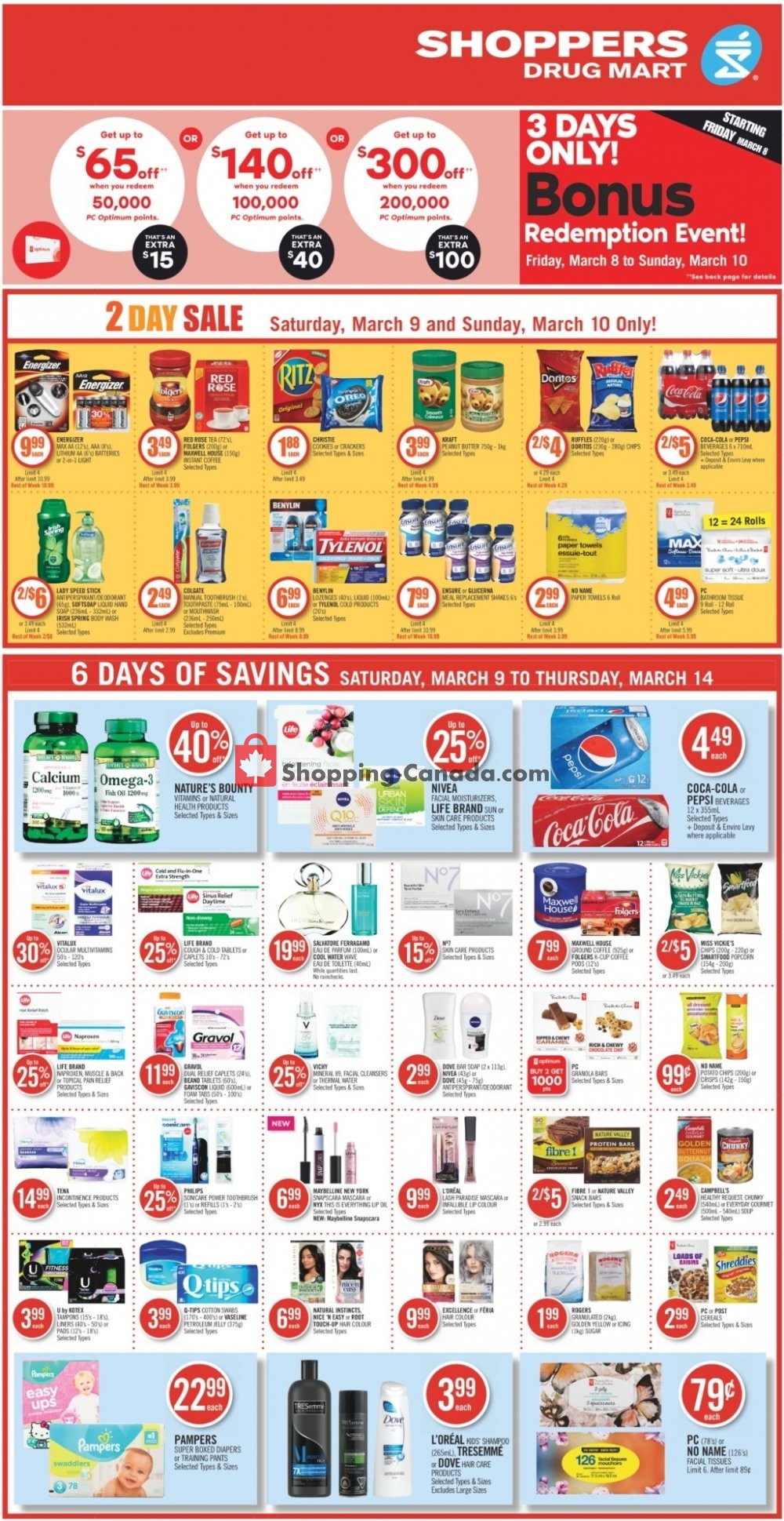 Shoppers Drug Mart flyer from Saturday March 9, 2019 to Thursday March 14, 2019 - page 5