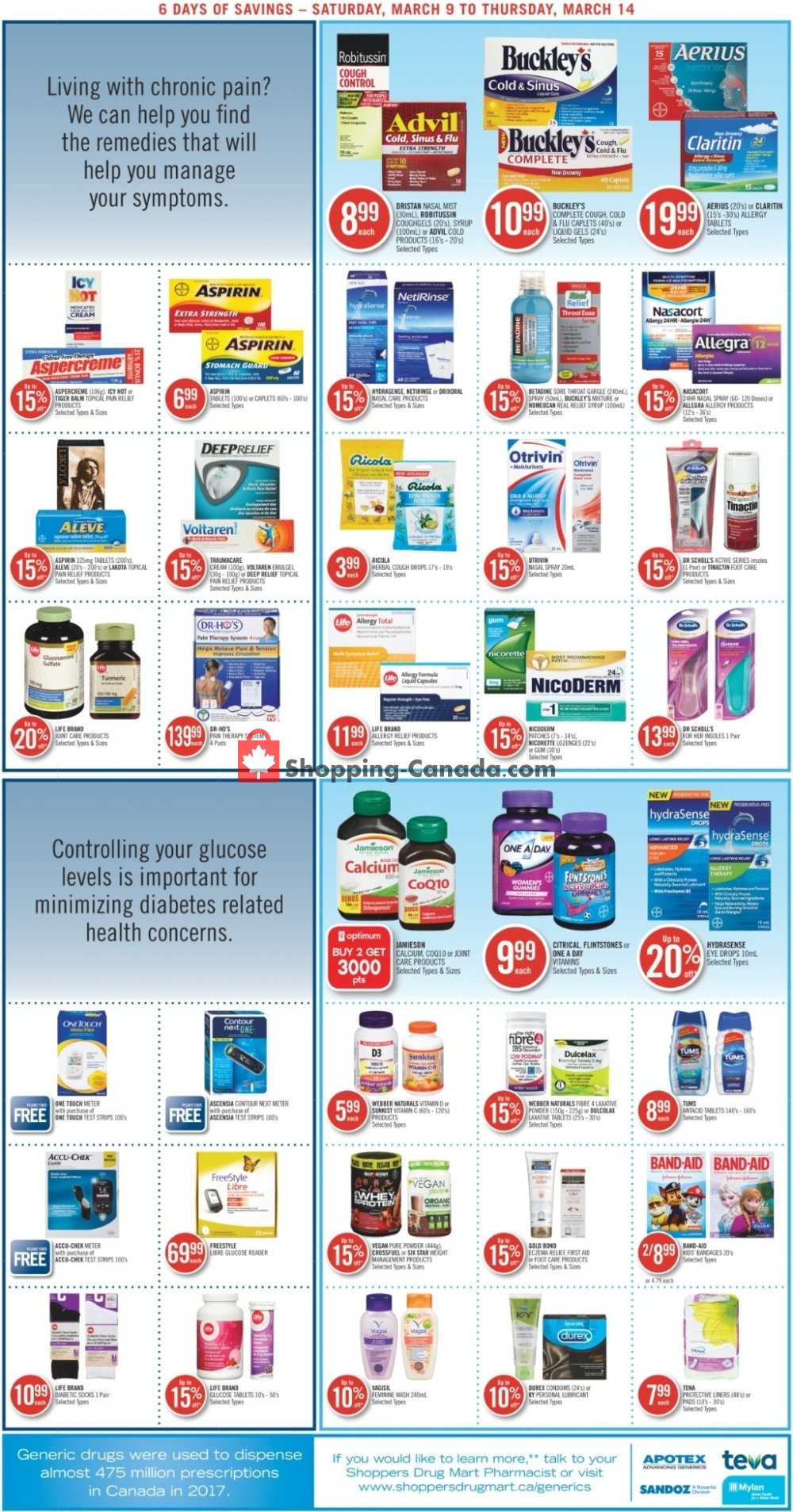 Shoppers Drug Mart flyer from Saturday March 9, 2019 to Thursday March 14, 2019 - page 6