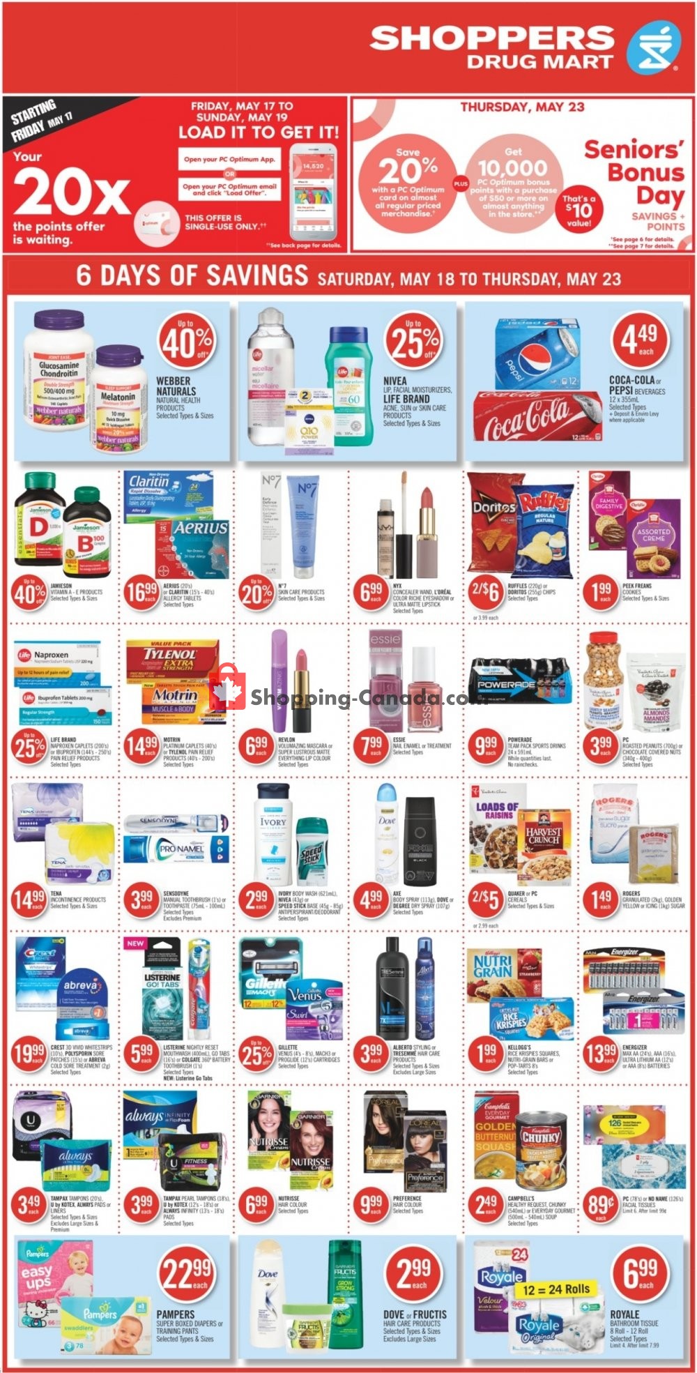 Shoppers Drug Mart flyer from Saturday May 18, 2019 to Thursday May 23, 2019 - page 3