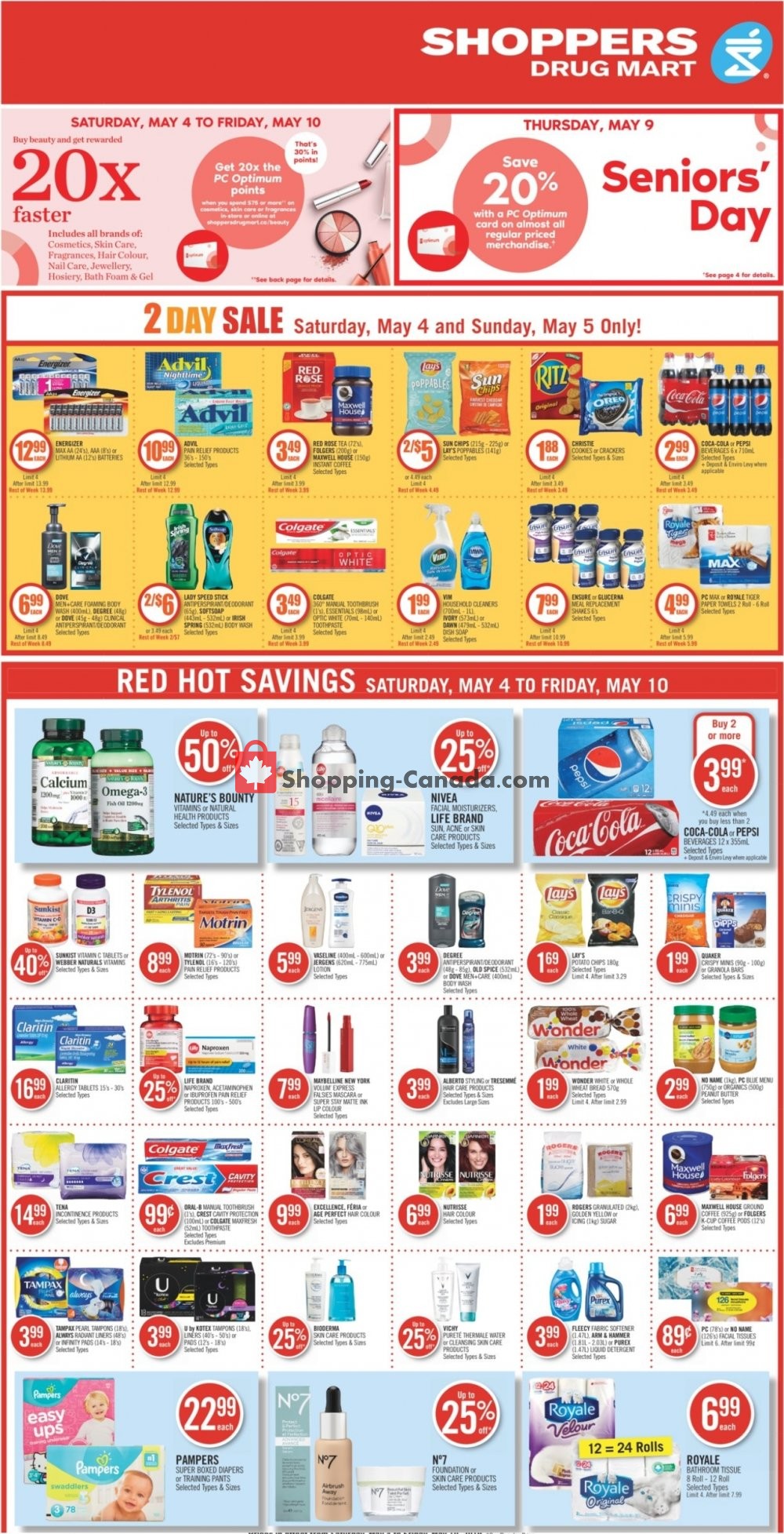 Shoppers Drug Mart flyer from Saturday May 4, 2019 to Friday May 10, 2019 - page 3