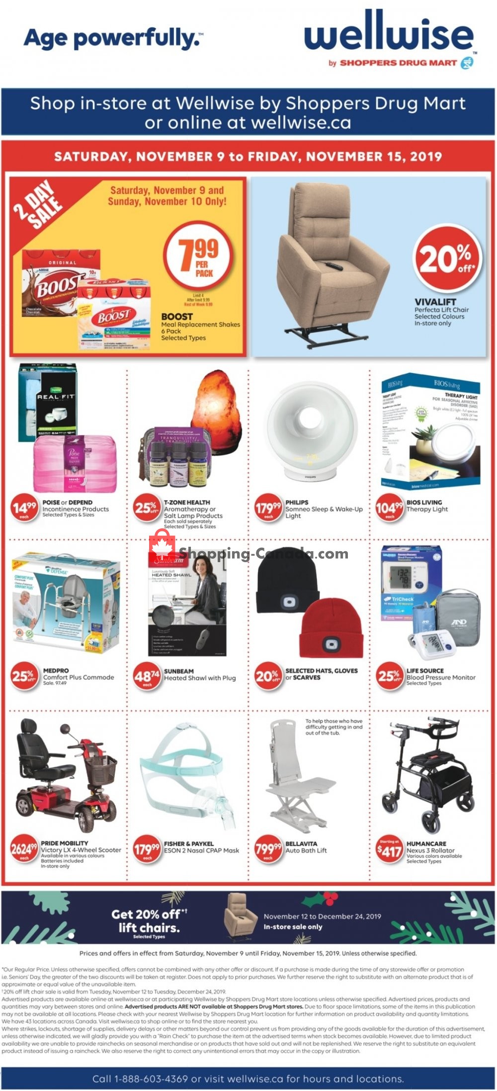 Shoppers Drug Mart flyer from Saturday November 9, 2019 to Thursday November 14, 2019 - page 18