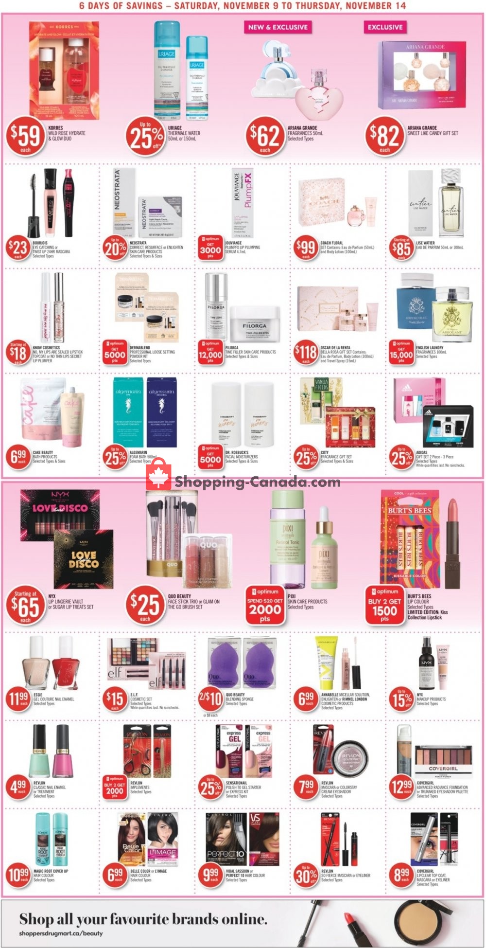 Shoppers Drug Mart flyer from Saturday November 9, 2019 to Thursday November 14, 2019 - page 19