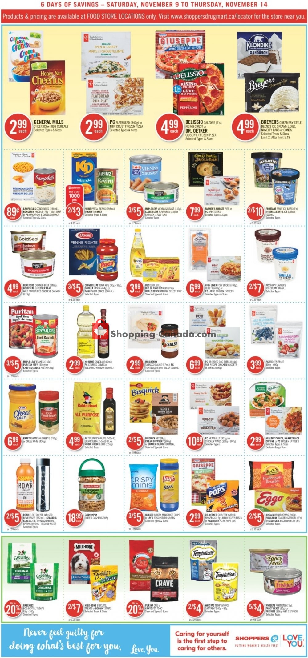 Shoppers Drug Mart flyer from Saturday November 9, 2019 to Thursday November 14, 2019 - page 6