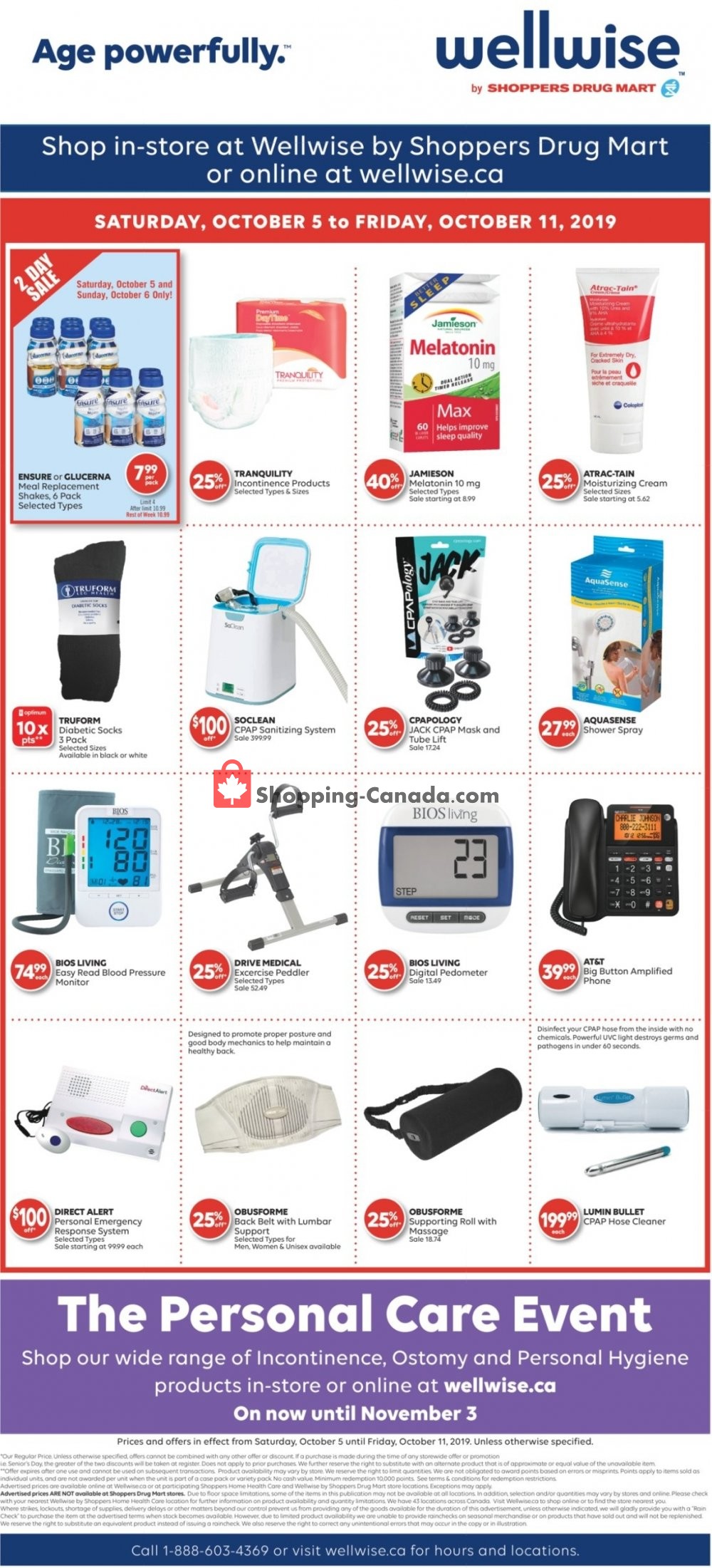 Shoppers Drug Mart flyer from Saturday October 5, 2019 to Thursday October 10, 2019 - page 16