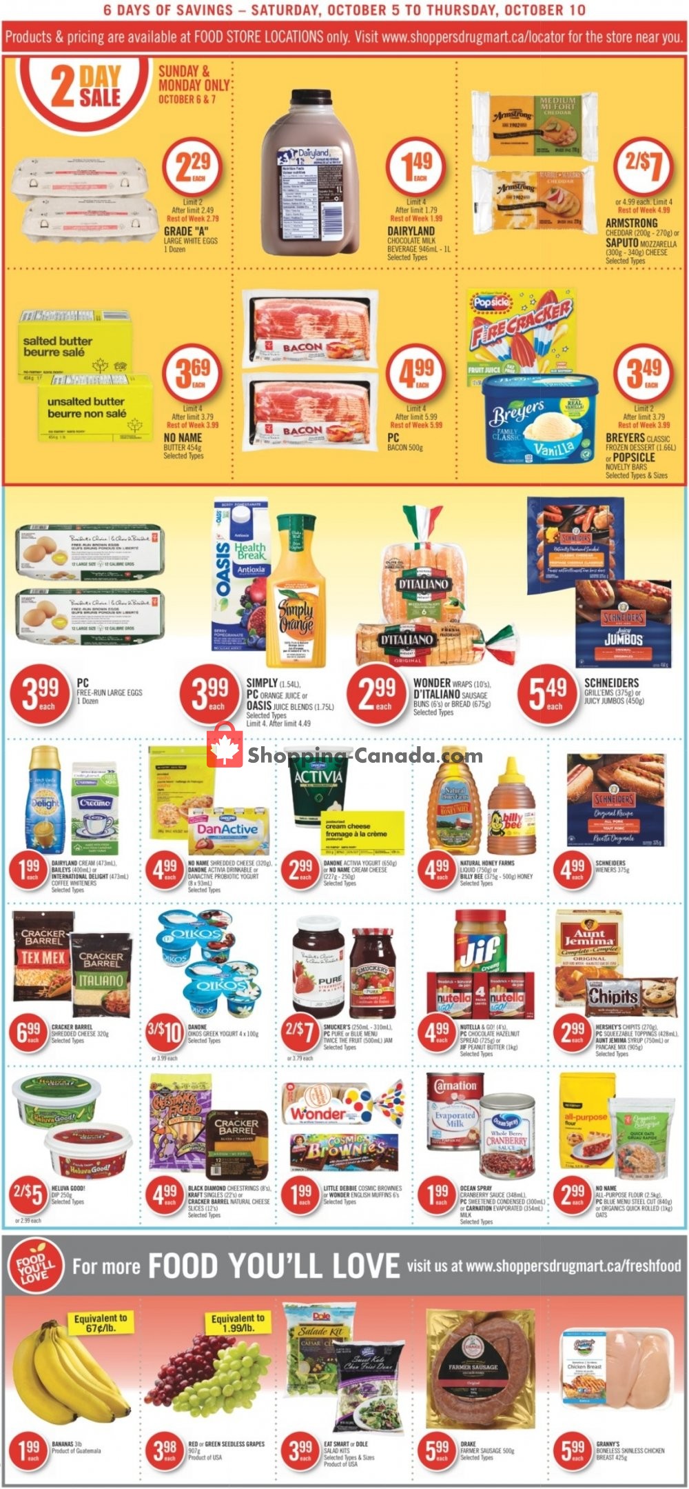 Shoppers Drug Mart flyer from Saturday October 5, 2019 to Thursday October 10, 2019 - page 7