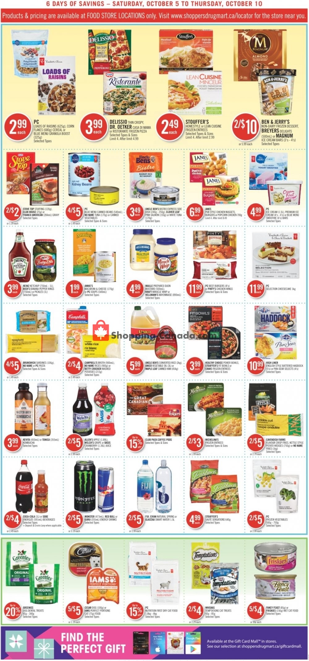 Shoppers Drug Mart flyer from Saturday October 5, 2019 to Thursday October 10, 2019 - page 8