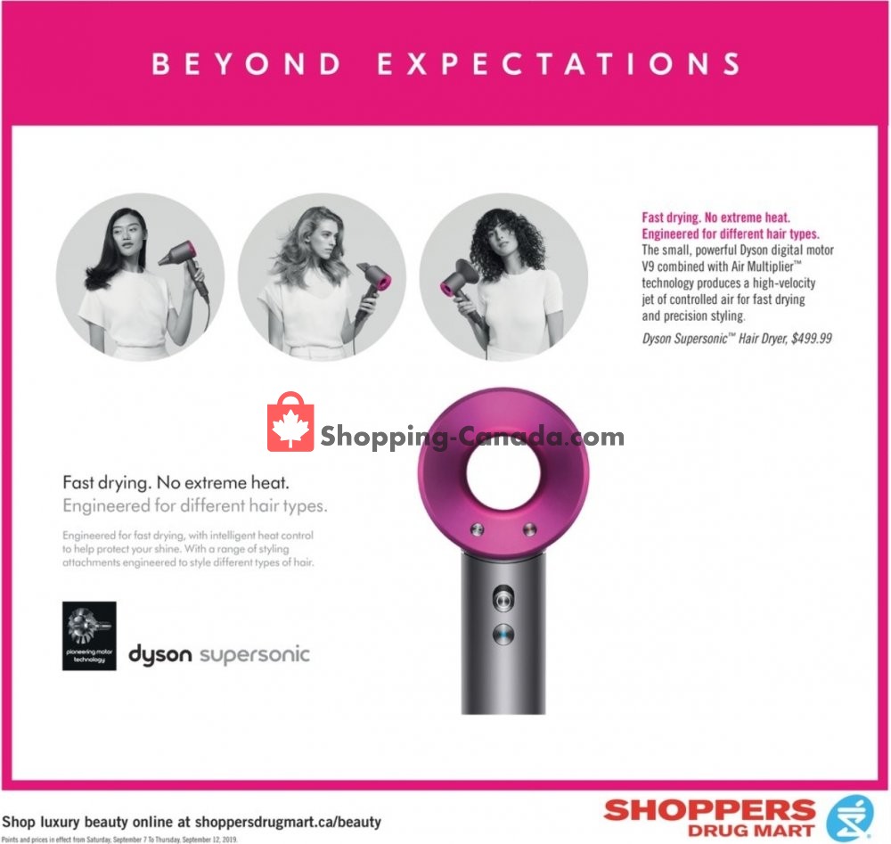 Shoppers Drug Mart flyer from Saturday September 7, 2019 to Thursday September 12, 2019 - page 10