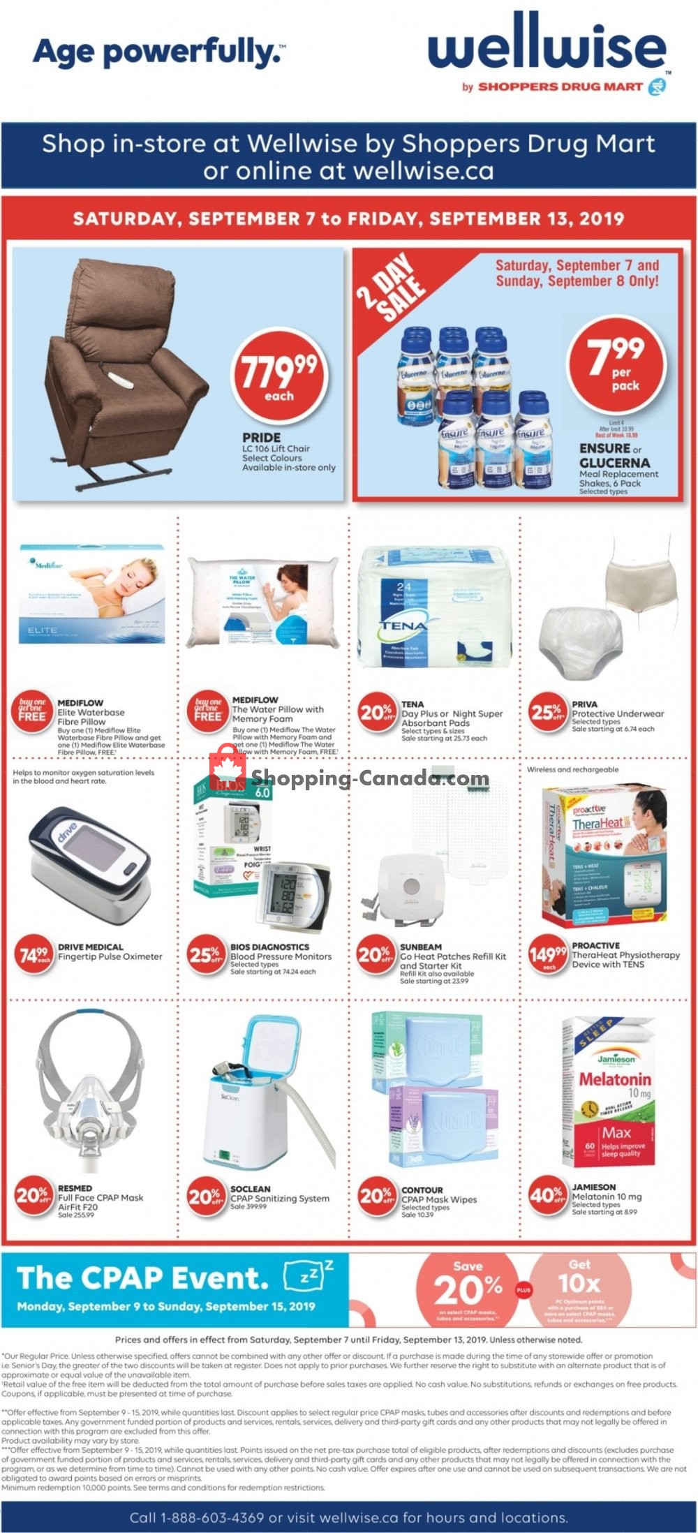 Shoppers Drug Mart flyer from Saturday September 7, 2019 to Thursday September 12, 2019 - page 12