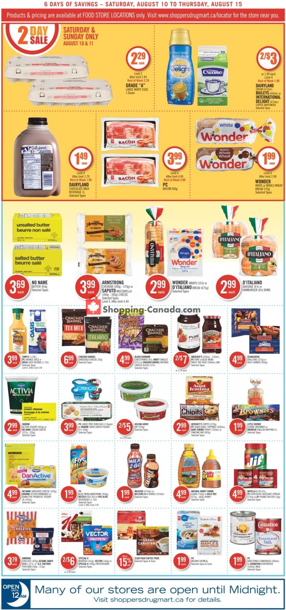 Shoppers Drug Mart flyer from Saturday August 10, 2019 to Thursday August 15, 2019 - page 9