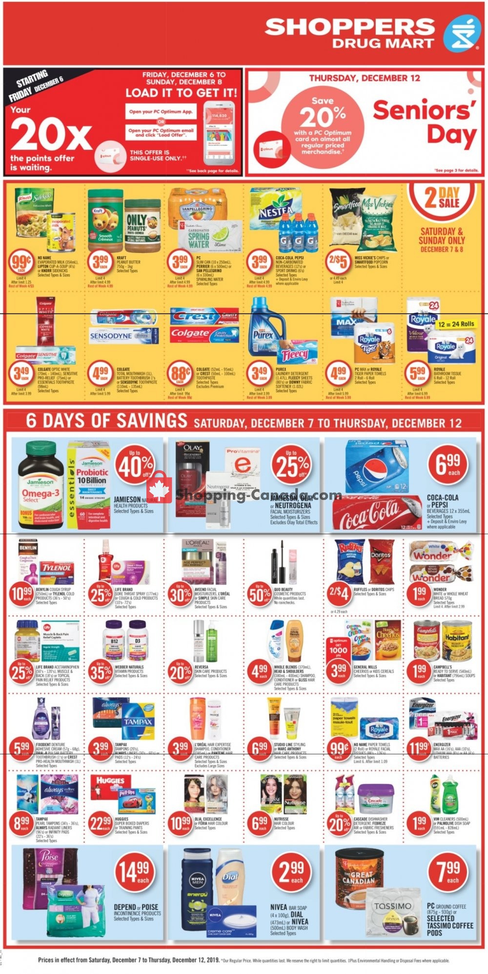 Shoppers Drug Mart flyer from Saturday December 7, 2019 to Thursday December 12, 2019 - page 3