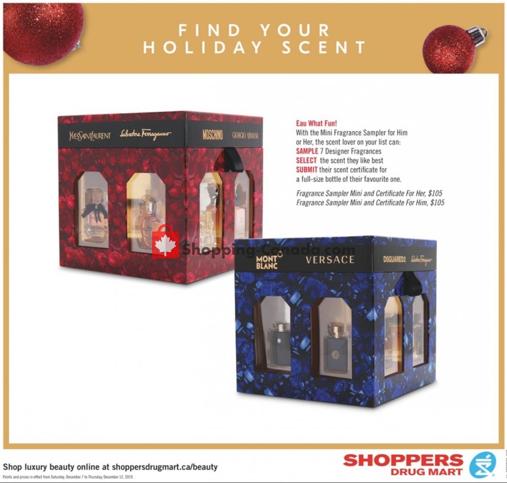 Shoppers Drug Mart flyer from Saturday December 7, 2019 to Thursday December 12, 2019 - page 7