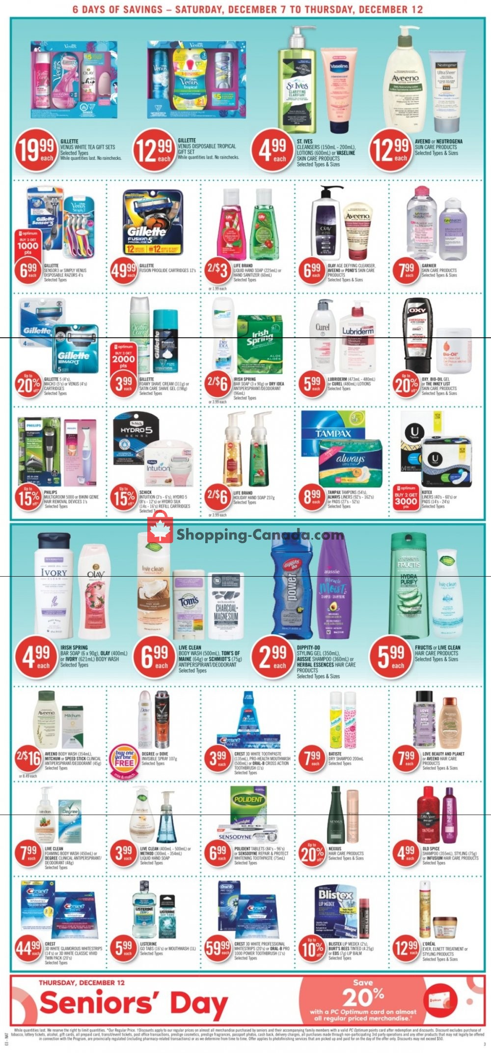 Shoppers Drug Mart flyer from Saturday December 7, 2019 to Thursday December 12, 2019 - page 10