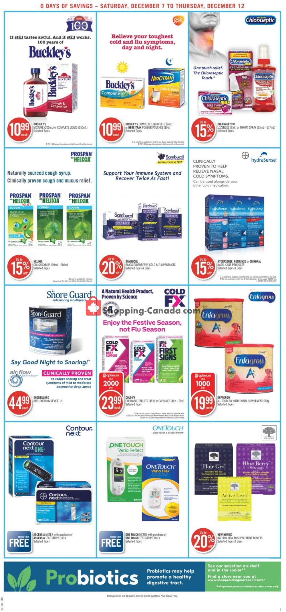 Shoppers Drug Mart flyer from Saturday December 7, 2019 to Thursday December 12, 2019 - page 12