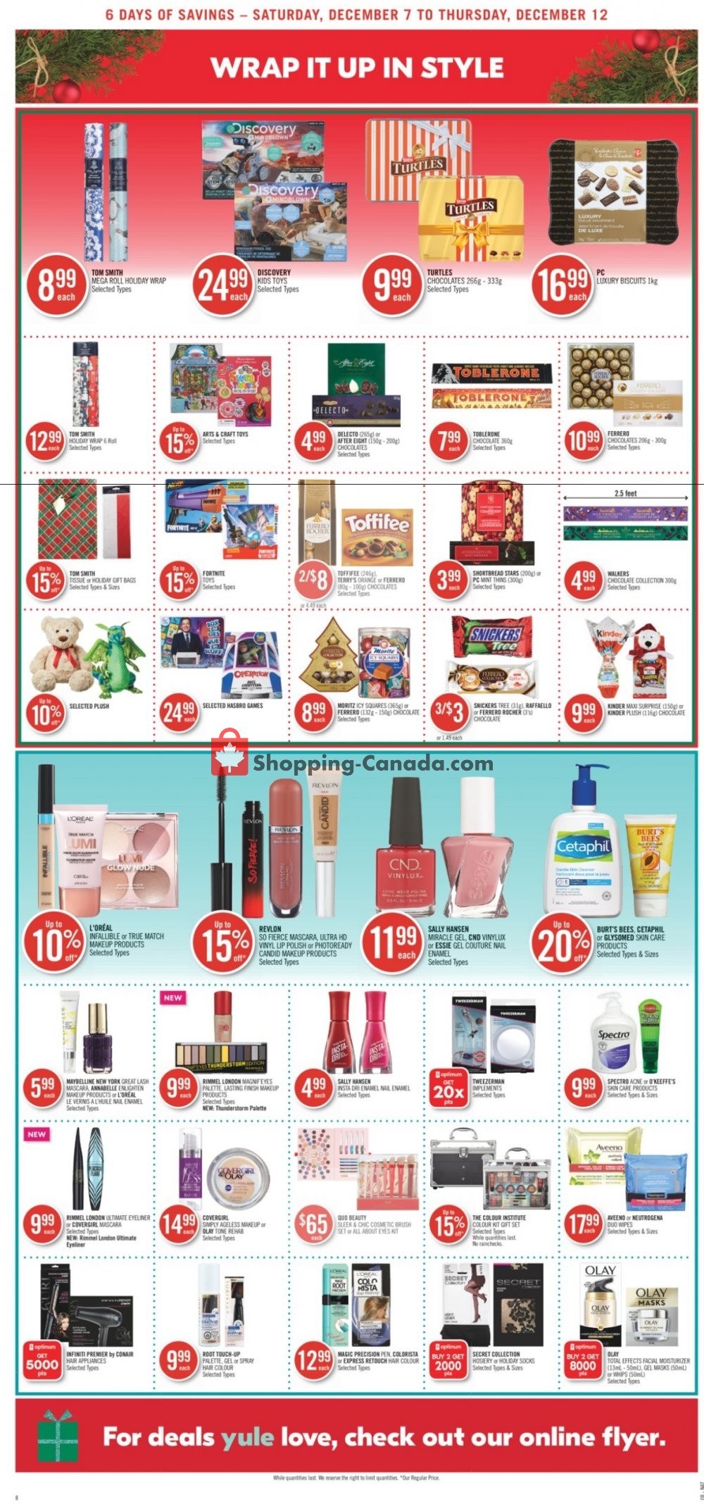 Shoppers Drug Mart flyer from Saturday December 7, 2019 to Thursday December 12, 2019 - page 15