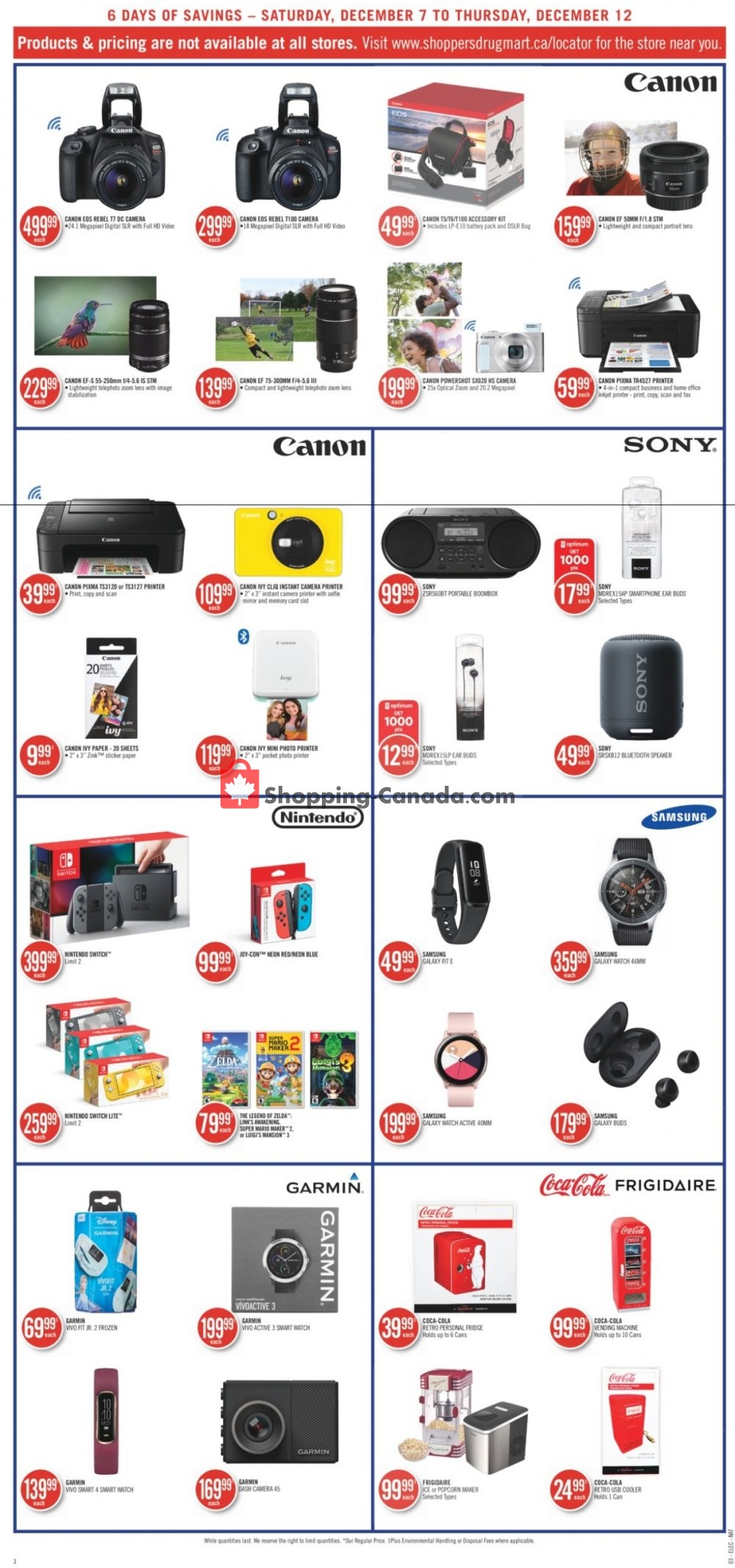 Shoppers Drug Mart flyer from Saturday December 7, 2019 to Thursday December 12, 2019 - page 18