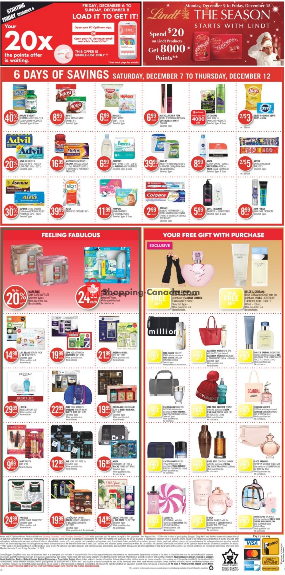 Shoppers Drug Mart flyer from Saturday December 7, 2019 to Thursday December 12, 2019 - page 21
