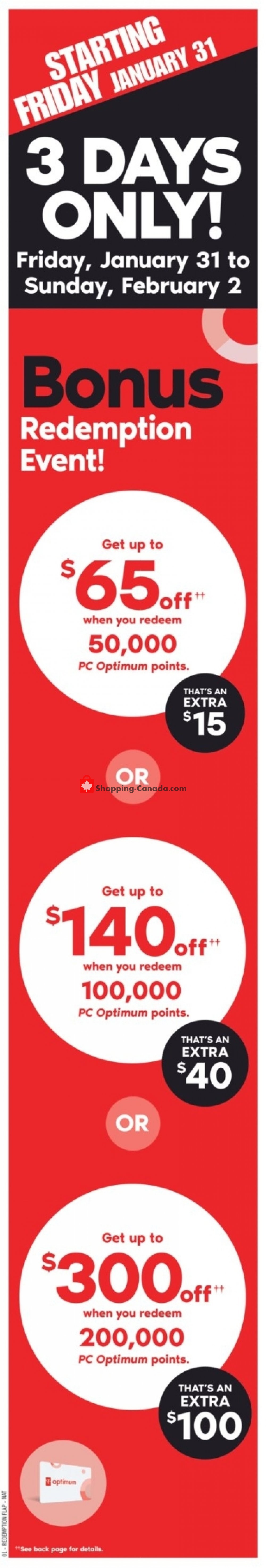 Shoppers Drug Mart flyer from Saturday February 1, 2020 to Friday February 7, 2020 - page 1