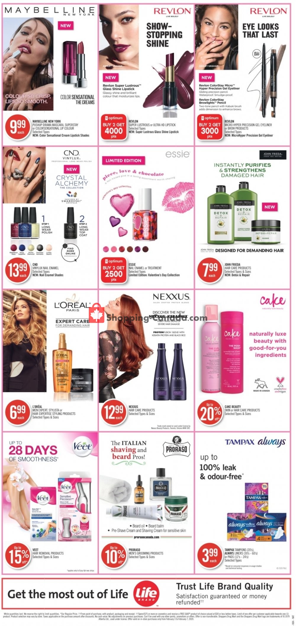 Shoppers Drug Mart flyer from Saturday February 1, 2020 to Friday February 7, 2020 - page 12