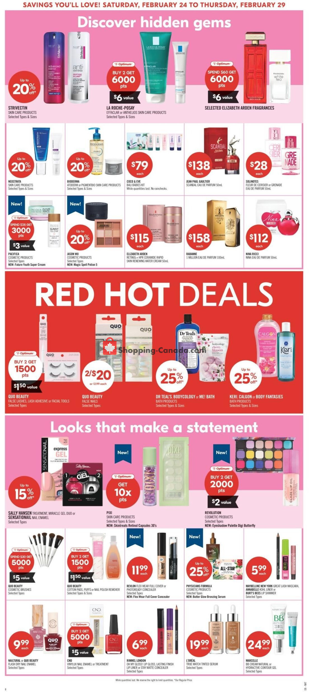 Shoppers Drug Mart flyer from Saturday February 24, 2024 to Thursday February 29, 2024 - page 10