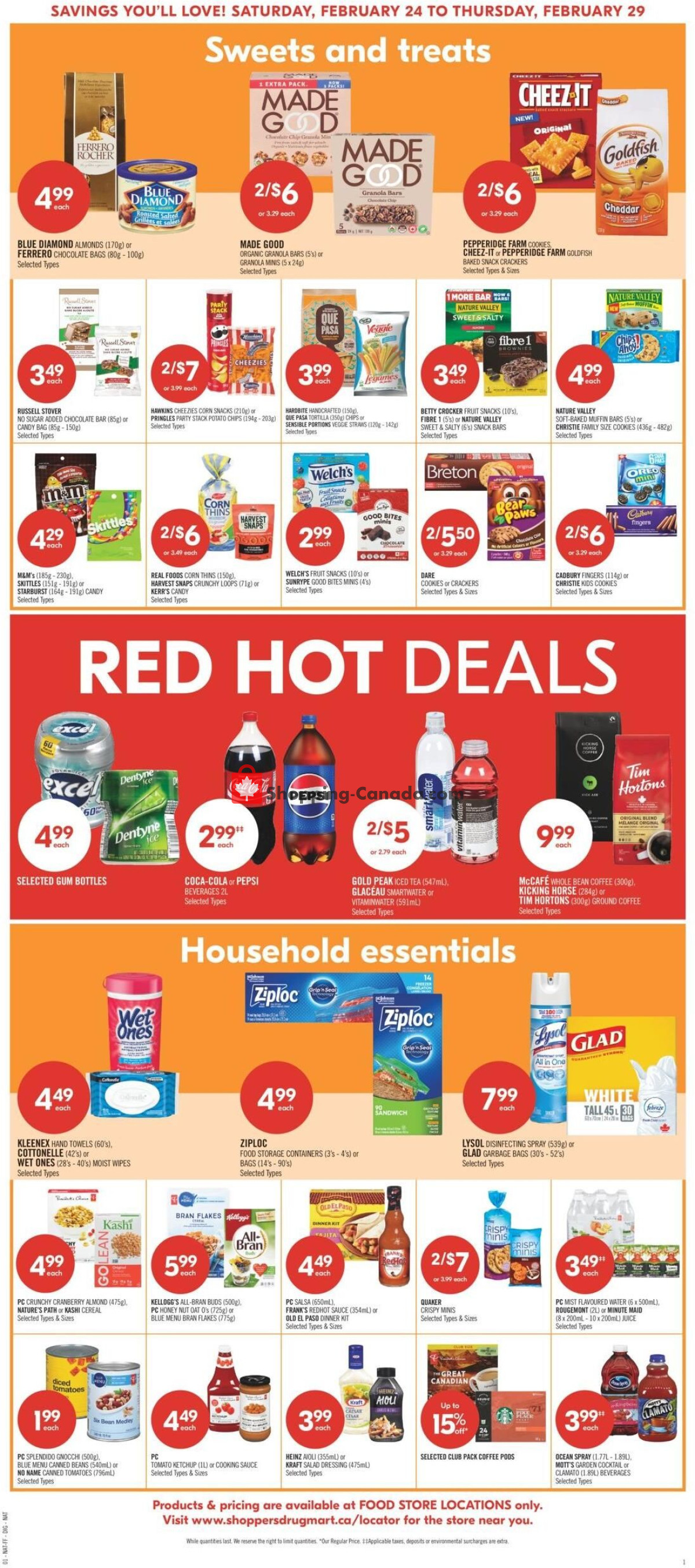 Shoppers Drug Mart flyer from Saturday February 24, 2024 to Thursday February 29, 2024 - page 12