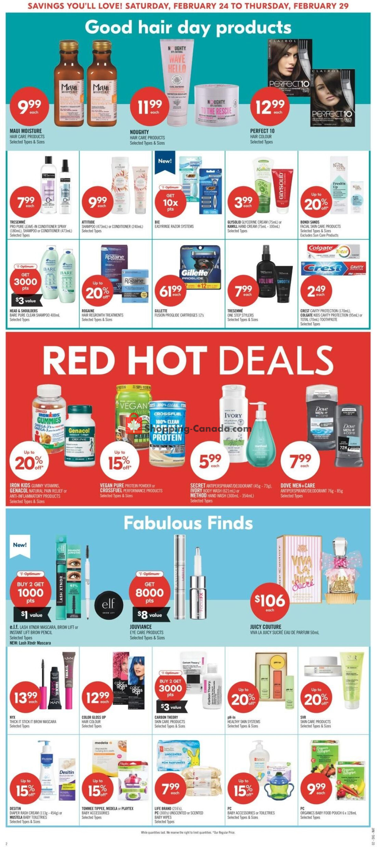 Shoppers Drug Mart flyer from Saturday February 24, 2024 to Thursday February 29, 2024 - page 15