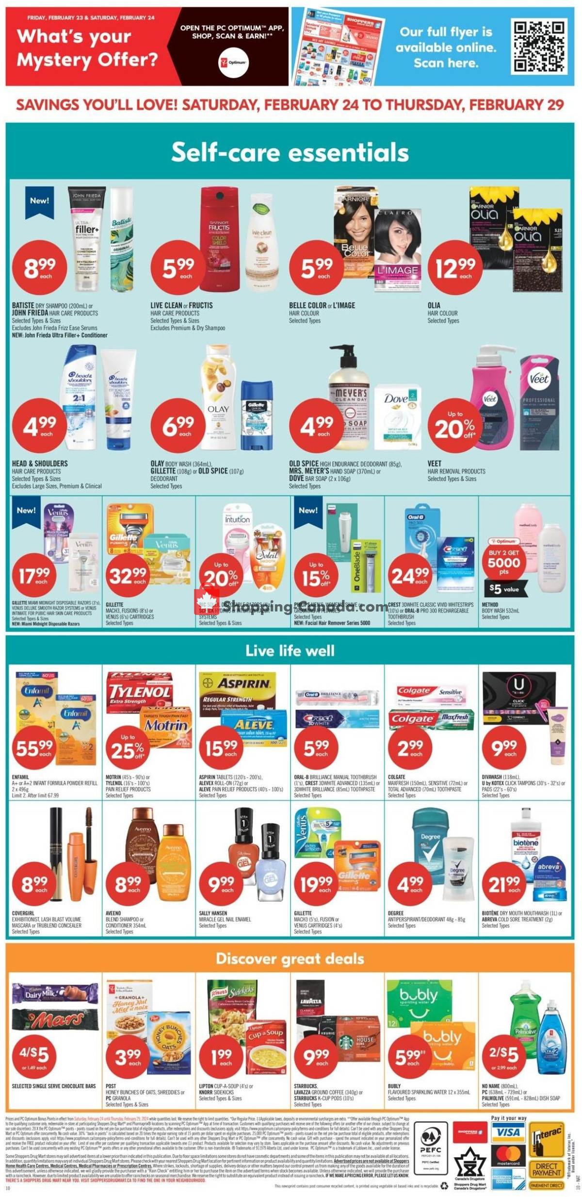 Shoppers Drug Mart flyer from Saturday February 24, 2024 to Thursday February 29, 2024 - page 16