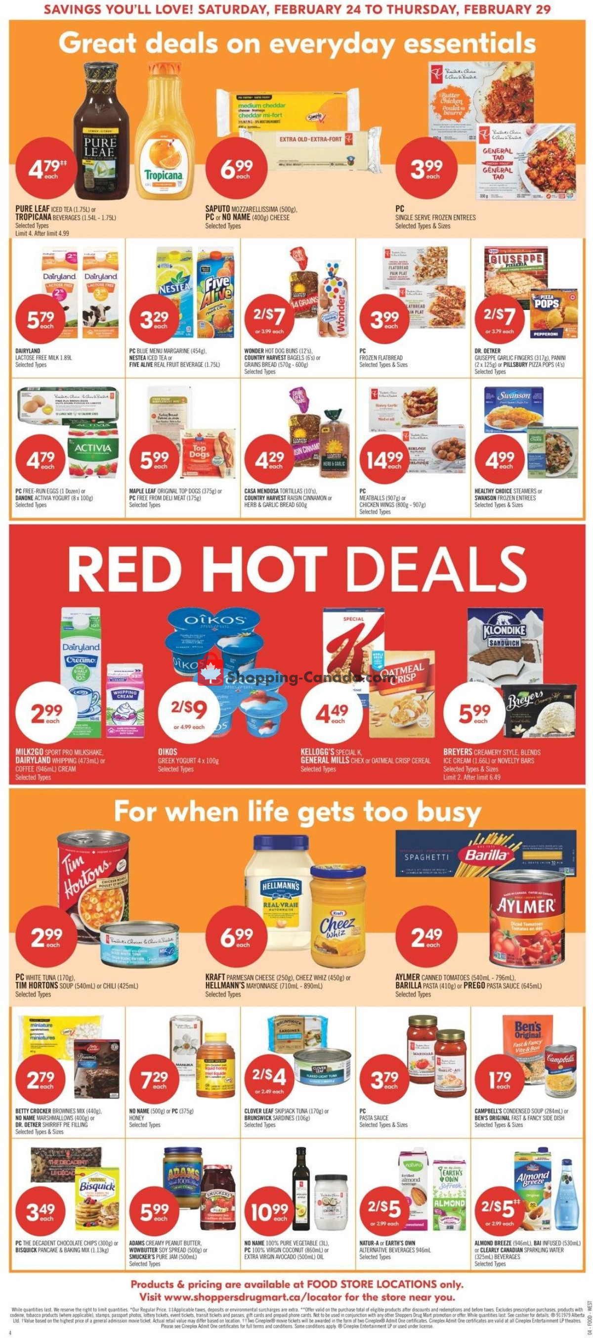 Shoppers Drug Mart flyer from Saturday February 24, 2024 to Thursday February 29, 2024 - page 6