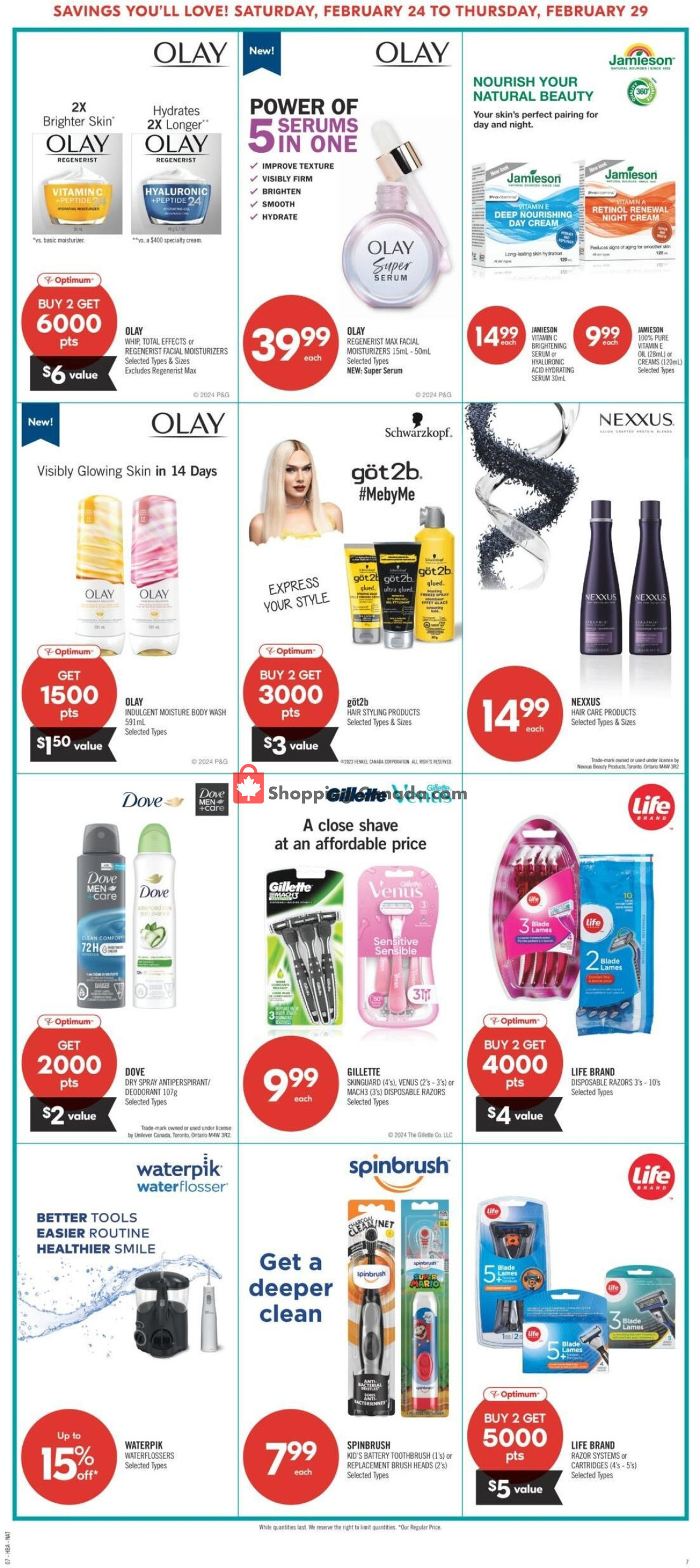 Shoppers Drug Mart flyer from Saturday February 24, 2024 to Thursday February 29, 2024 - page 9