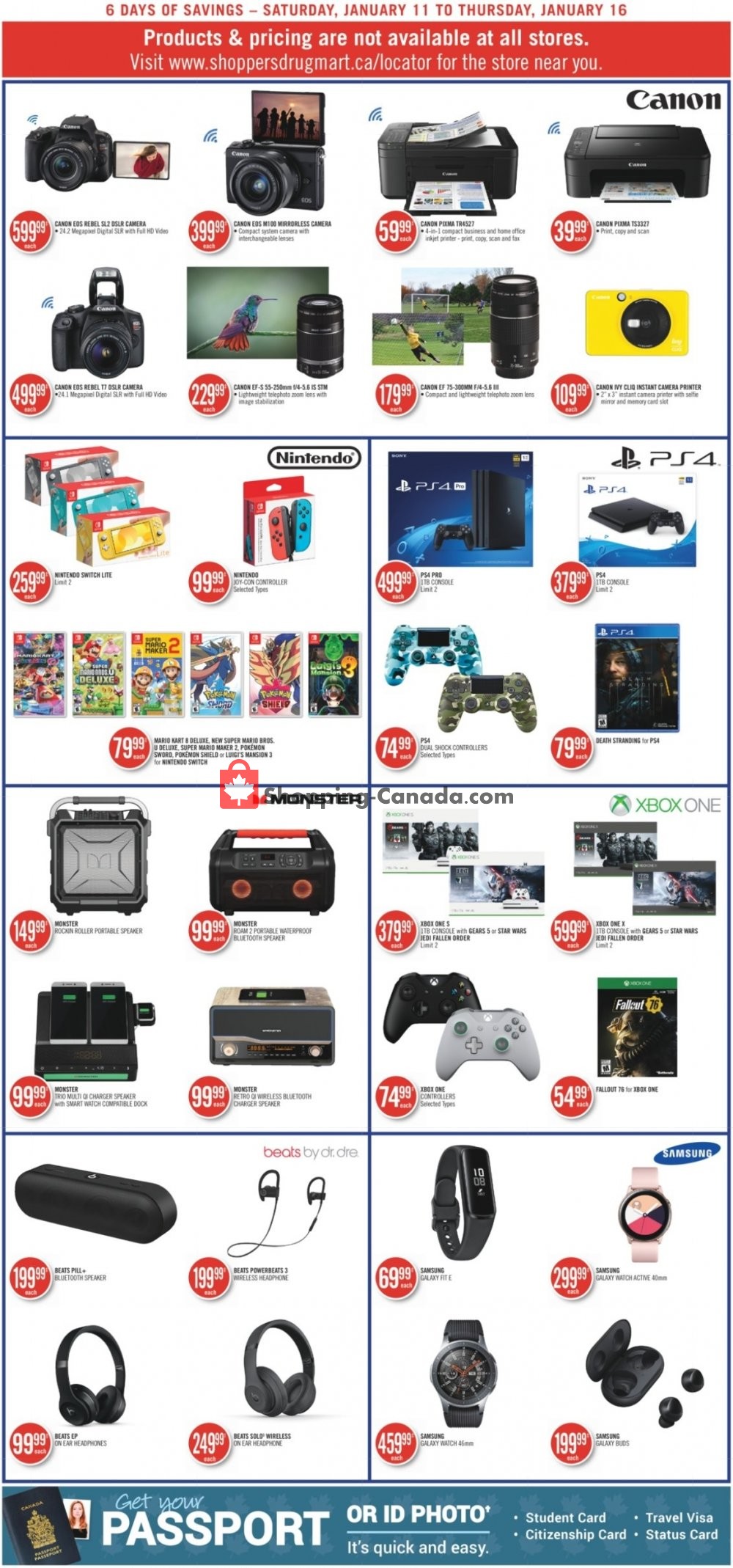 Shoppers Drug Mart flyer from Saturday January 11, 2020 to Thursday January 16, 2020 - page 10