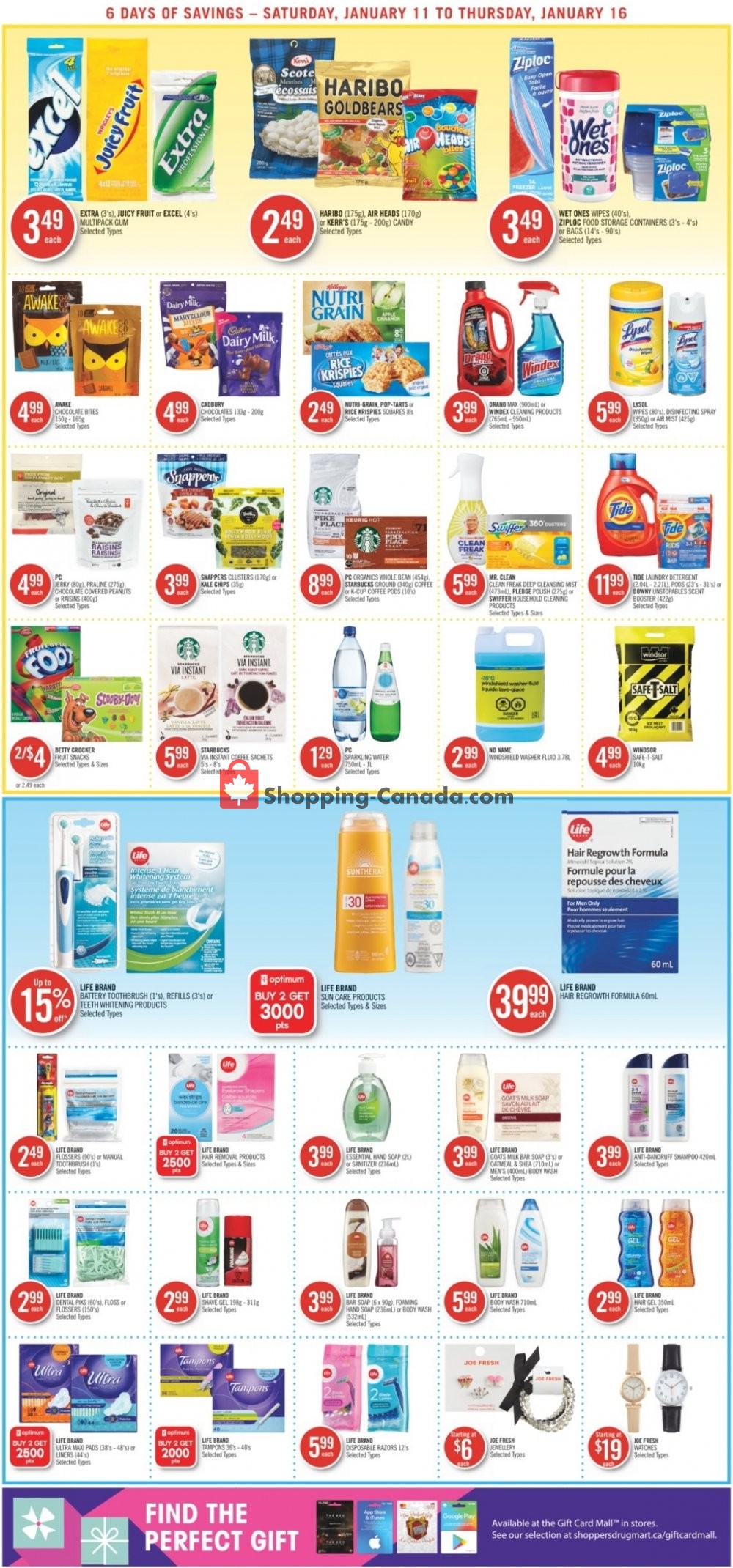 Shoppers Drug Mart flyer from Saturday January 11, 2020 to Thursday January 16, 2020 - page 11