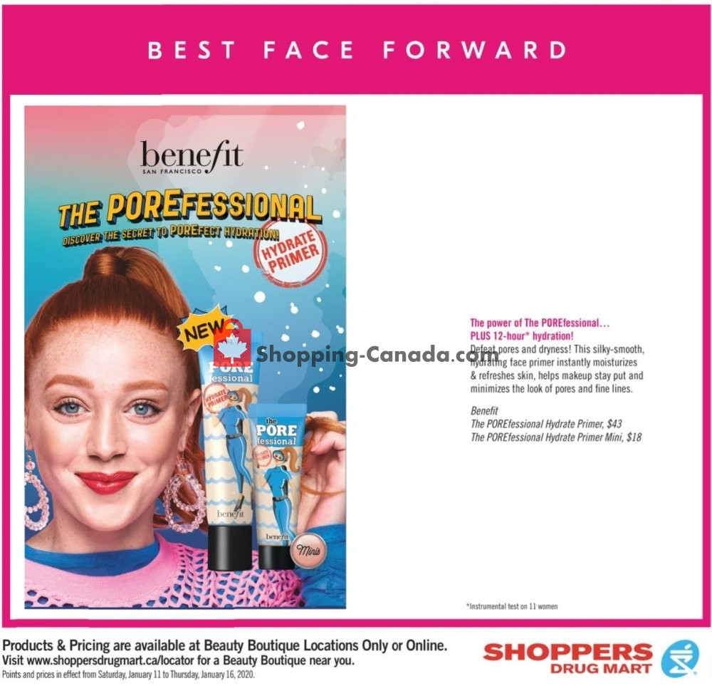 Shoppers Drug Mart flyer from Saturday January 11, 2020 to Thursday January 16, 2020 - page 14